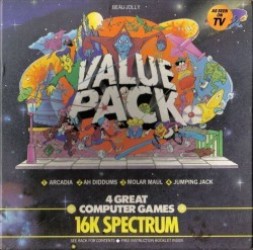 Value Pack 16k – Arcadia (1983)(Beau-Jolly)[16K] Rom